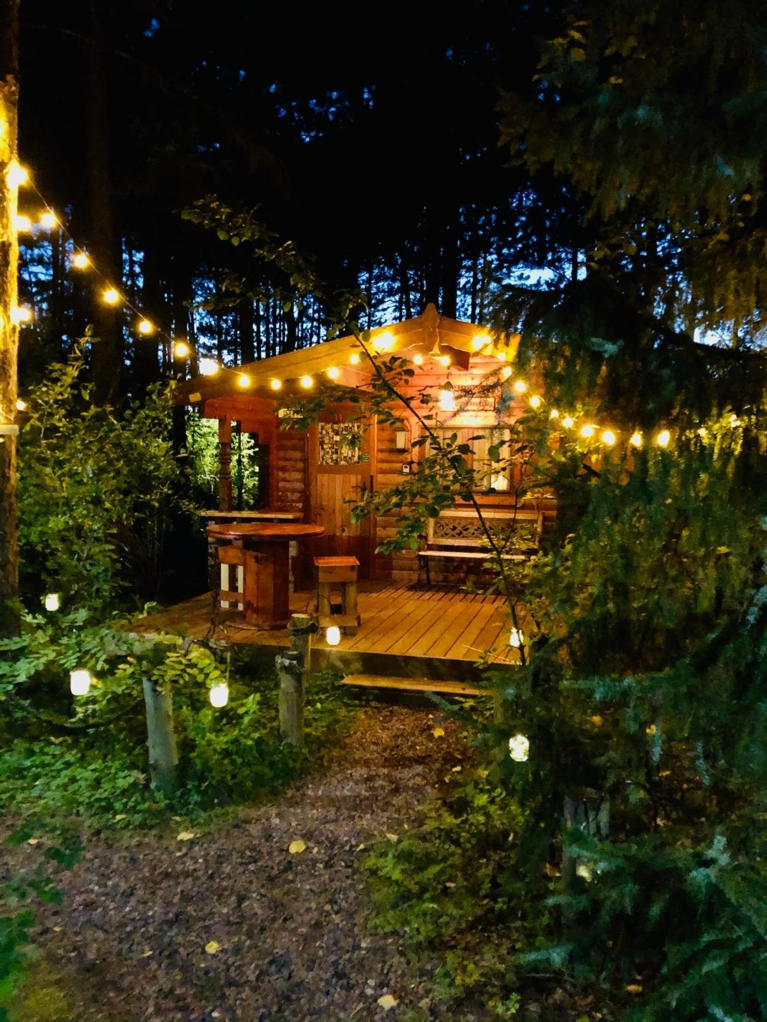 Fancy Fireflies Cabin Hayward Exterior foto